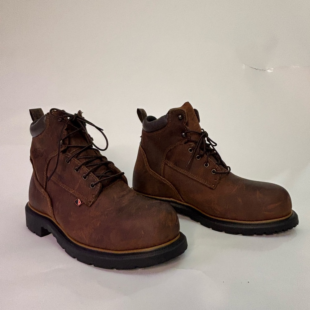Red Wing Shoes Dark Brown Leather Boots